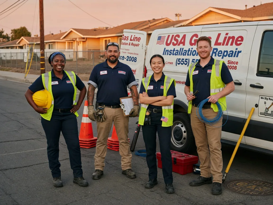 Gas Line Installation company in Mcdonald, PA